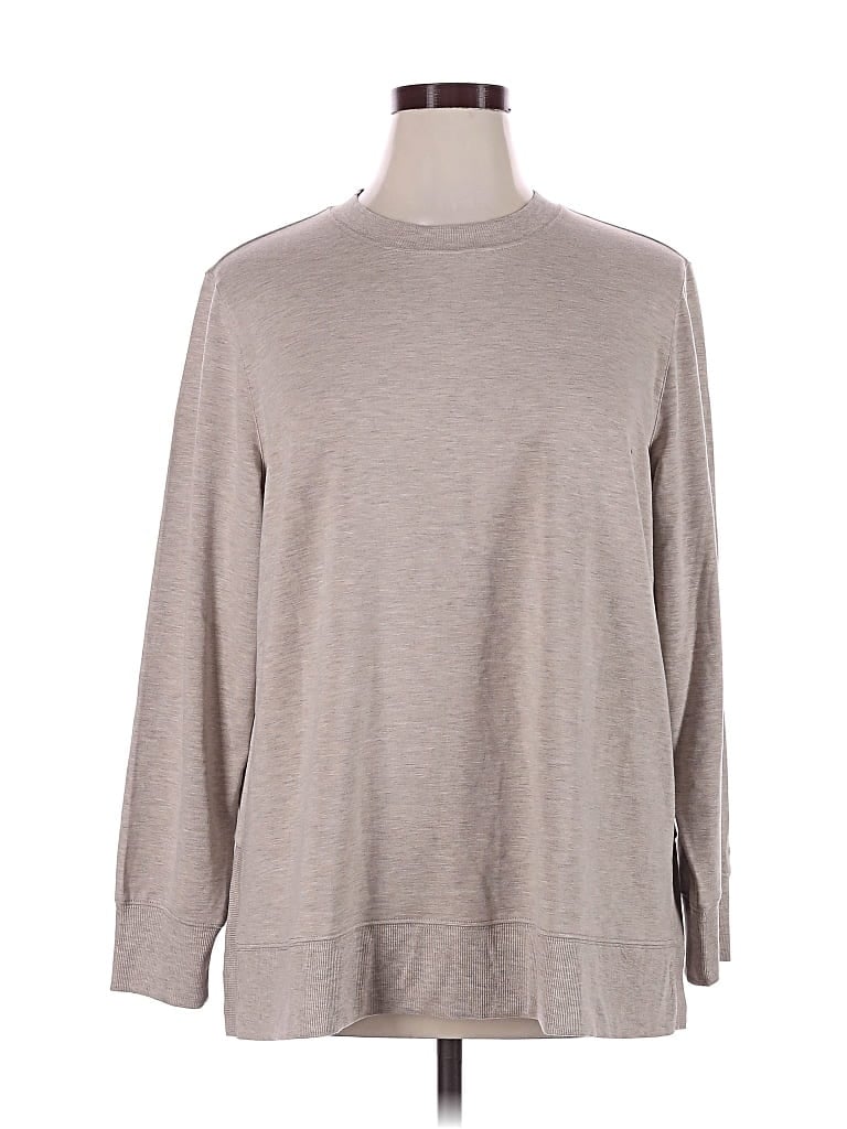 Pre-owned Jockey Turtleneck Sweater In Tan