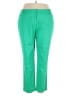 Talbots Solid Green Casual Pants Size 18 - photo 1