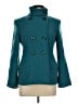 Hobbs London Teal Wool Coat Size 12 - photo 1