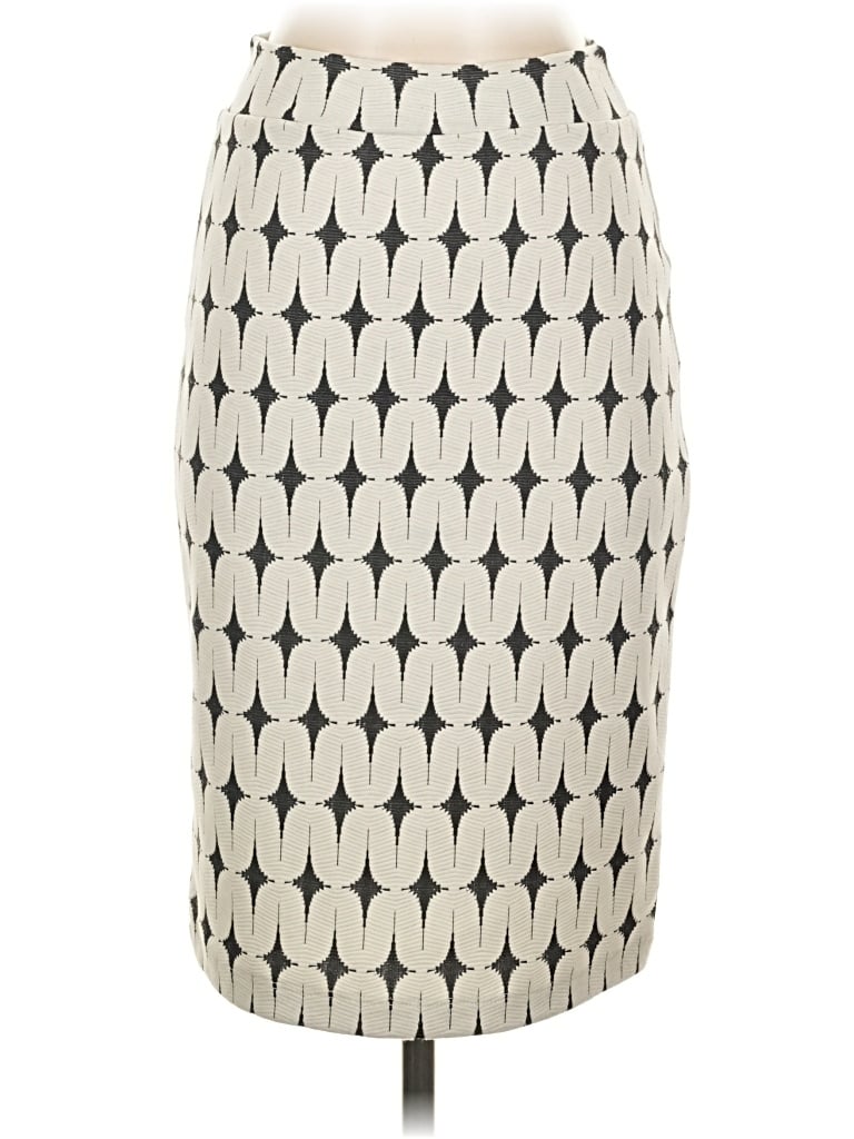 Pre-owned Renee C Casual Skirt In Ivory