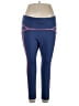 Nike Color Block Blue Active Pants Size 2X - photo 1