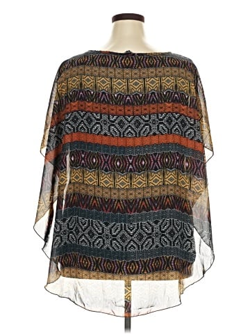 Unique Spectrum 3/4 Sleeve Blouse (view 2)