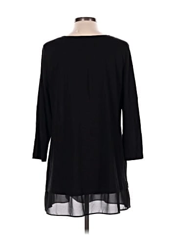 LOGO by Lori Goldstein 3/4 Sleeve T-Shirt (view 2)