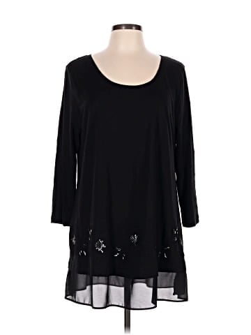 LOGO by Lori Goldstein 3/4 Sleeve T-Shirt (view 1)
