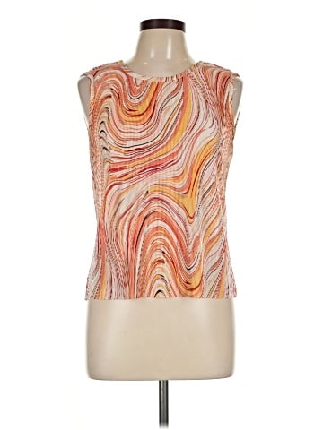 Plisse Sleeveless Top (view 1)