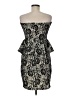 MNG 100% Polyester Black Cocktail Dress Size M - photo 2