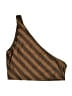 Unbranded Chevron-herringbone Brown Swimsuit Top Size M (estimated) - photo 1