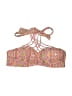 Volcom Print Pink Swimsuit Top Size M - photo 1