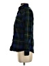 L.L.Bean 100% Cotton Plaid Blue Long Sleeve Button-Down Shirt Size XS - photo 5