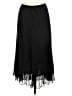 MSK 100% Polyester Solid Black Formal Skirt Size L - photo 1