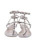 Valentino Garavani Silver Sandals Size EU 37 - photo 2