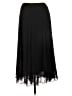 MSK 100% Polyester Solid Black Formal Skirt Size L - photo 2