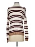 Lou & Grey Stripes Burgundy Pullover Sweater Size S - photo 2