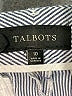 Talbots 100% Cotton Chevron-herringbone Blue Casual Pants Size 10 - photo 7