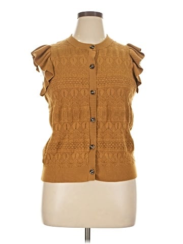 Who What Wear Sleeveless Button-Down Shirt (view 1)