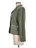 Courtenay 100% Polyester Houndstooth Green Blazer Size 8 - photo 5