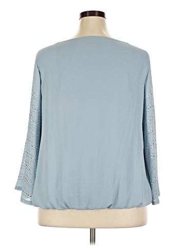 Alfani 3/4 Sleeve Blouse (view 2)