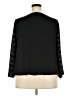 Alfani 100% Polyester Black 3/4 Sleeve Blouse Size 18 - photo 2