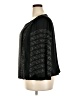 Alfani 100% Polyester Black 3/4 Sleeve Blouse Size 18 - photo 5