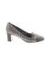 Donald J Pliner Houndstooth Gray Heels Size 6 1/2 - photo 1