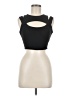 Unbranded 100% Polyester Black Sleeveless T-Shirt Size M - photo 1