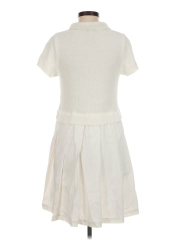 Flat White Casual Dress (view 2)