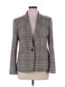 Express Plaid Gray Blazer Size 16 - photo 1