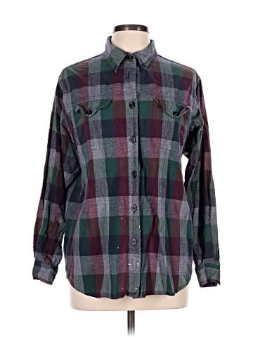Krazy Kat Long Sleeve Button-Down Shirt (view 1)