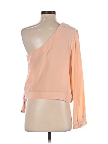 Greylin 3/4 Sleeve Silk Top (view 2)