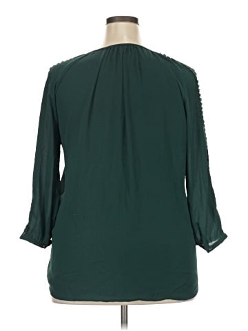 41Hawthorn 3/4 Sleeve Blouse (view 2)