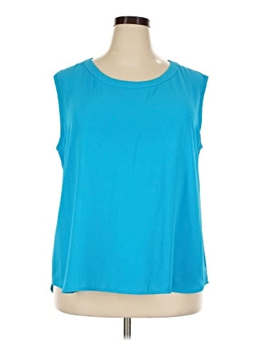 Anne Klein Sleeveless Blouse (view 1)