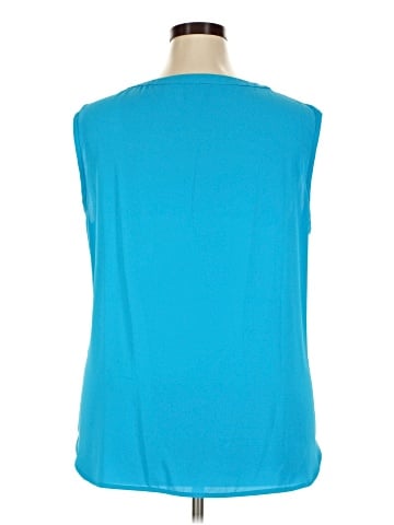 Anne Klein Sleeveless Blouse (view 2)