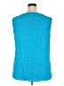 Anne Klein 100% Polyester Teal Sleeveless Blouse Size 2X - photo 2