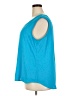 Anne Klein 100% Polyester Teal Sleeveless Blouse Size 2X - photo 5