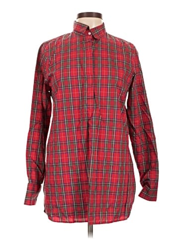 Lands' End Long Sleeve Button-Down Shirt (view 1)