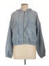 Mine 100% Polyester Blue Zip Up Hoodie Size L - photo 1