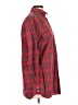 Lands' End Plaid Red Long Sleeve Button-Down Shirt Size 10 (tall) - photo 4