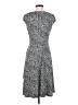 Nine West 100% Polyester Polka Dots Gray Cocktail Dress Size 4 - photo 2