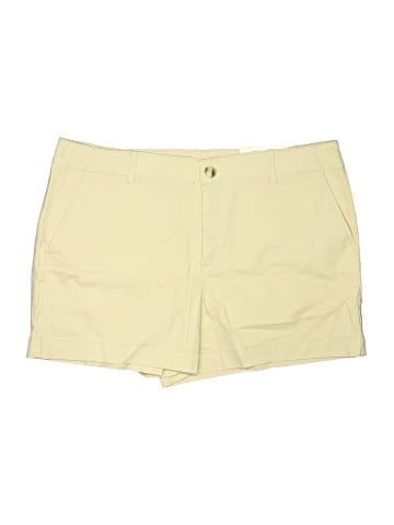 Ann Taylor LOFT Khaki Shorts (view 1)