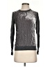 Etcetera Metallic Gray Pullover Sweater Size S - photo 1