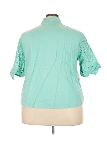 Sara Morgan for Haband Short Sleeve Blouse (view 2)