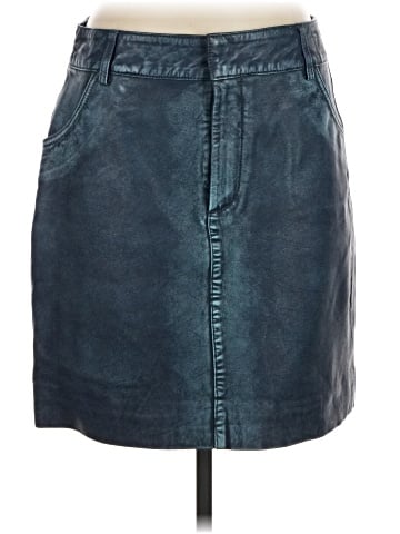 Wilsons Leather Denim Skirt (view 1)