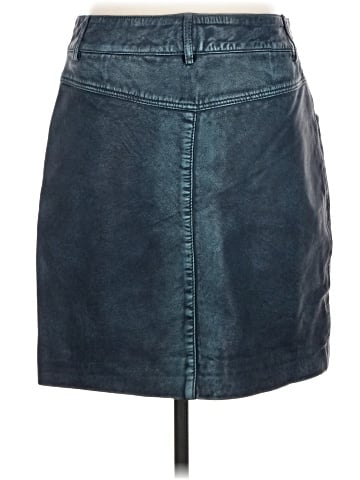 Wilsons Leather Denim Skirt (view 2)