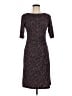 Connected Apparel Chevron-herringbone Brown Cocktail Dress Size 6 - photo 1
