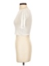 Topshop Ivory Short Sleeve Turtleneck Size 4 - photo 5