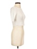 Topshop Ivory Short Sleeve Turtleneck Size 4 - photo 4