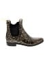 Sam Edelman Animal Print Brown Rain Boots Size 8 - photo 1