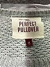 Le Suit 100% Acrylic Stripes Gray Pullover Sweater Size M - photo 7