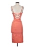 Bebe Orange Cocktail Dress Size XXS - photo 2