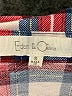 Eden & Olivia 100% Polyester Plaid Red 3/4 Sleeve Blouse Size S - photo 7